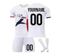 Genérico Camiseta Fútbol Paris 24/25/26 Personalizadas Nombre Número para Hombres y Niño, equipación Fútbol con Conjunto Top Pantalón Corto y Calcetines Regalo de Fútbol