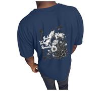 Genérico Camiseta Hombre Casual T Shirt Cuello Redondo Básicas Cuello Redondo Suaves Y Transpirables Disponible En Muchas Variantes De Colora