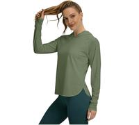 Genérico Camiseta Informal para Entrenamiento físico y Uso Diario cómodo (Light Green, L)