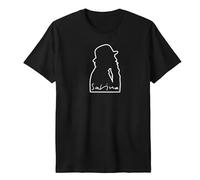 Genérico Camiseta Joaquín Sabina Logo Negra Hombre 100% Algodón (FR/ES, Letras, XXL, Regular, Regular)