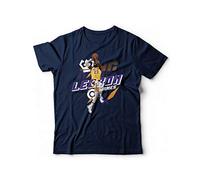Generico Camiseta Lebron James Campeones de baloncesto NBA azul navy S