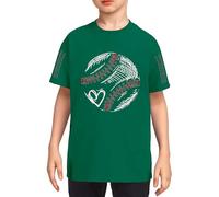 Genérico Camiseta Manga Corta NiñO 3 AñOs,Camiseta GráFica De BéIsbol para NiñOs Y NiñAs Camisetas De Verano De Cuello Redondo Y Manga Corta para Adolescentes Lindas Camisetas Deportivas Casuales