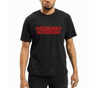 Genérico Camiseta Negra Soziedad Alkoholika para Hombre 100% Algodón Soziedad Alkoholika Fan Camisa (XS)