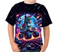Genérico Camiseta NiñO 12 AñOs - Camiseta de Manga Corta con Estampado 3D Divertida y Casual para niños (de 2 a 13 años)