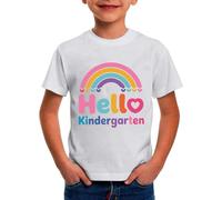 Genérico Camiseta NiñO 14 AñOs,Camisetas De JardíN De Infantes Hola Escuela Vengo Primer DíA De Clases para NiñOs Camisetas De GraduacióN De GuarderíA