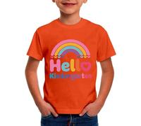 Genérico Camiseta NiñO 14 AñOs,Camisetas De JardíN De Infantes Hola Escuela Vengo Primer DíA De Clases para NiñOs Camisetas De GraduacióN De GuarderíA