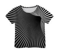 Genérico Camiseta para NiñOs De 12,Camiseta para NiñOs Y NiñAs Camiseta Moderna con Estampados 3D Camiseta Moderna para NiñOs Camiseta Divertida para JóVenes