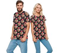 Genérico Camiseta Personalizada para Hombres y Mujeres al por Mayor, Personalizado diseña tu Propia Camiseta para Parejas. - Añade imágenes para Regalos