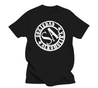 Genérico Camiseta Premium Soziedad Alkoholika Musica Thrash Metal Hardcore Punk 190grs Negra 100% Algodon Unisex (FR/ES, Letras, S, Regular, Regular, Negro)