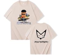 Genérico Camiseta Rauw Alejandro Saturno De Manga Corta para Hombre, Camiseta Gráfica De Hip Hop Callejero, Camisetas De Moda De Los Años 90, Camiseta De Algodón para Mujer (3 S)