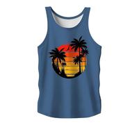 Genérico Camiseta Sin Mangas Hombre - Tank Top Hombre Gym Débardeur d'entraînement Sans Manches Coupe Slim pour Homme Avec imprimé idéal pour l'été Les Loisirs et la Gym Confortable et respirant