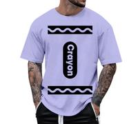 Genérico Camisetas Blancas Hombre - Camiseta Hombre Camisetas Casuales Hombre para Actividades Aire Libre Verano Camisetas con Estampados gráficos para comodi Estilo Diario relajación y el Ocio