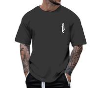 Genérico Camisetas Blancas Hombre - T Shirt Hombre Camiseta de Manga Corta con Estampado 3D para Hombre Camiseta gráfica Informal