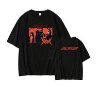Genérico Camisetas De Algodón A La Moda, Camiseta con Gráfico Lemonade, Ropa De Calle Compatible con Camisas For Hombres, Mujeres, Fans De Teengirls(Black,XL)