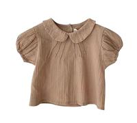 Genérico Camisetas Manga Corta Niña - Camisetas De Manga Corta para Bebés Niñas Conjunto Casual Y Adorable Camiseta De Verano Versátil para Niñas Pequeñas De 0 A 3 Años