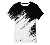 Genérico Camisetas Manga Corta NiñO - Camiseta de Manga Corta con Estampado 3D Divertida y Casual para niños (de 2 a 13 años)