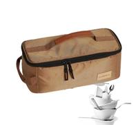 Genérico Camp Kitchen Organizer - Camping Storage Mini Bag Spacious Room For Category Barbecue and Picnic Cookware