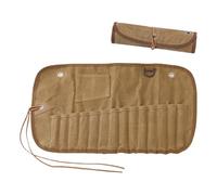 Genérico Camp Utensil Organizer, Roll Up Flatware Pouch, Slot Outdoor Tableware Storage Bag, Silverware Case, Travel Utensil Holder for Forks, Spoons, Chopsticks, Camping, Hiking, Picnic, multicolor