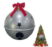 Genérico Campanas Navideñas Inflables Grandes, Impermeable con, 60x60x60cm, Bolas Navideñas Inflables, Decoración Gigante, Acento De Fiesta De Temporada, para Jardín, Patio, Porche, Césped,