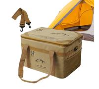 Genérico Camping Bags - Backpacks | Cooking Utensil Bag, multipropósito 36L de gran capacidad Hiking Gear Storage Pouch With Tabletop Portable For Outdoor Lovers Beach Adventure Travelers, caqui, Se