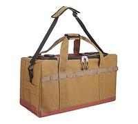 Genérico Camping Bags for Organizing, Camp Kitchen Organizer, Amplia Capacity, Impermeable Heavy-Duty Case, Portable Supplies for Adventure, Outdoor, Vehicle, 29.53x15.75x15.75 in, 1 Pack, marrón, Se