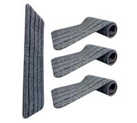 Genérico Camping-Car Protector-Set de 4 61x19 cm de alfombras no deslizantes en poliéster | Manchas Resistentes para vehículos, Camiones, remolques, jardín y Animales - Protección con Demencia