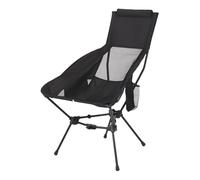 Genérico Camping Chairs, Outdoor Folding Chair, 23.23x29.53x35.83 Inches Foldable Ultra Light Compact Travel Seat with Head Support, Comfortable Chair for Hiking, Beach, Fishing, Picnic