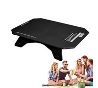 Genérico Camping Foldable Table - Outdoor Camping Table | Non-Slip Folding Table For Camping,Small Foldable Camping Table, Beach Table Folding Hiking, Camping, Picnicking