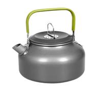 Genérico Camping Goods, Hervidor De Agua De Aluminio For Acampar Al Aire Libre, Tetera De 0,8 L, 1,2 L Y 1,6 L, con Bolsa De Transporte For Senderismo, Pesca Y Picnic.(1.2L)