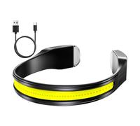 Genérico Camping Headlamp Rechargeable 900mAh - ABS 14x19x4cm 90g Super Bright Neck Light - 3 Modes White Red For Night Running Cycling Fishing Hiking - Outdoor Adventure