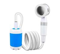 Genérico Camping Shower - Controlled Water Usage | 5000mAh Portable Electric Shower with 2 Spray Modes Waterproof ABS PVC | For Pet Bath Car Washing Hiking Beach Travel RV Camp
