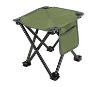 Genérico Camping Stool, plegable Chair, 11,61 x 11,61 pulgadas, portátil Travel Seat, Compact Quick Setup, Side Pockets Feet for Fishing, Beach, Hiking, Gardening, Camping, Walking, Picnic