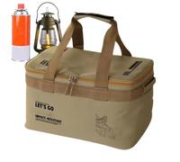 Genérico Camping Storage Bag - Camping Storage Organizer,22L Camp Cookware Storâge Pouch | Picnic Oxford Cloth Organizer | for Outdoor Gear Utensils Camp Hiking Backpacking Barbecue Kayaking