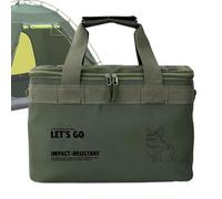 Genérico Camping Storage Bag - Camping Storage Organizer,22L Camp Cookware Storâge Pouch | Picnic Oxford Cloth Organizer | for Outdoor Gear Utensils Camp Hiking Backpacking Barbecue Kayaking