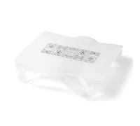 Genérico Camping Table, Easy-to-Carry Heat Resistant Tray | 21.5x17.5x5.5cm Portable Beach Table - Easy Foldable For Dining Picnic Beach Hiking Fishing Backpacking Trip Travel BBQ Party