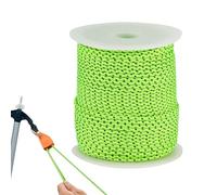 Generico Camping Tent Guy Ropes - Cuerda reflectante de Paracord de 164 pies | Utility Parachute Cord | Survival Cord for Outdoor | Camping Paracord for Tent Hiking Fishing Clothesline