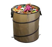 Genérico Camping Trash Can, Foldable Bin, Portable Garbage, Lightweight Design, Outdoor Survival Backpacking Hiking RV Travel, Convenient Waste Solution for Family Picnic Music Festival, Adventures