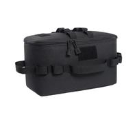 Genérico Camping Utensils Organizer, Outdoor Cooking Bag, 6.69x7.48in, Folding Camping Storage, Adjustable Shoulder Strap, Reinforced Stitching for Outdoor Adventures