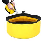 Genérico Camping Water Bucket - 5L Folding PVC Canister with Ergonomic Handle | Water Basin For Fishing, For Tailgating Backyard Patio BBQ Bonfire Traveling Garden Beach Party Fishing Beach Party