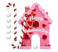 Genérico Campo De Golf Interior Con Clubes Y Pelotas | Juego Mini Golf Casa para Adultos Parejas Familias Día de San Valentín Noche Entrenamiento Golff Interior Salón Oficina