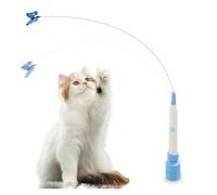 Genérico Caña De Pescar para Gatos - Juguete De Movimiento Eléctrico, Juguete para Gatos con Mágica, Juguetes para Gato con Varilla Retráctil | Juguetes para con para Gato,
