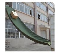 Genérico Canal de Carga de Lona Resistente: Capacidad de Carga de 25 kg, Lona Duradera y Resistente al Desgaste para una Descarga Temporal eficiente en Obras y almacenes (2 x 8 m)