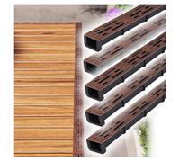Genérico Canal de Drenaje en Forma de U con Rejilla metálica para Patio, terraza de Piscina, Cocina y acera - Zanja de Drenaje Duradera, desagüe de Piso de Ducha con Juntas, 1 Unidad