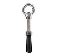 Genérico Cáncamos - 12 Cm Pernos Expansión, Perno De Acero Inoxidable, Gancho Hormigón | Tornillos De Reutilizables para Uso Doméstico Y Construcción con Alta Resistencia A La Corrosión En Exterior