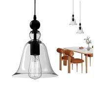 Genérico Candelabros vintage para comedor | colgante retro techo decoración artística para pasillo | Suspensión de fijación directa para entrada y escalera decoraciones vintage