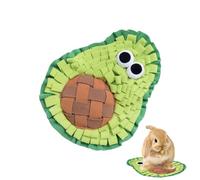 Genérico Canine Pet Mat - Fruit Shapes, Sniffing Pad with Stimulating Feeding, Training Toy Mat, Pet Entertainment, Learning Activity for Medium and Large Dogs, Training, Playtime