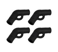 Genérico Canopy Pole Elbow Connectors | 4 Pack 130 Degree Joint | Metal