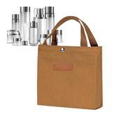 Genérico Canvas Bag, Reusable Grocery Bag With Waterproof Lining | Market Tote, Shopping Carry Bag, Waterproof Canvas Design With Large Capacity for Grocery Shopping Daily Travel Picnic Beach