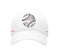 Genérico Cap Gorra Unisex Adulto Ajustable Ligera Sombrero One-Size Moda Gorro para Running Beisbol Tenis Golf (White, One Size)