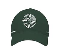 Genérico Cap Gorra Unisex Adulto Ajustable Ligera Sombrero One-Size Moda Gorro para Running Beisbol Tenis Golf (Green, One Size)